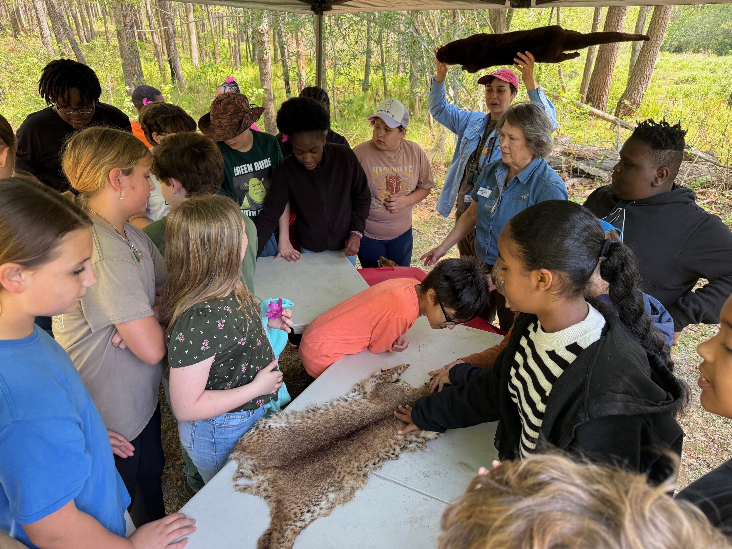 SCWF Partnership Gives Calhoun County Fourth Graders Outdoor Experience