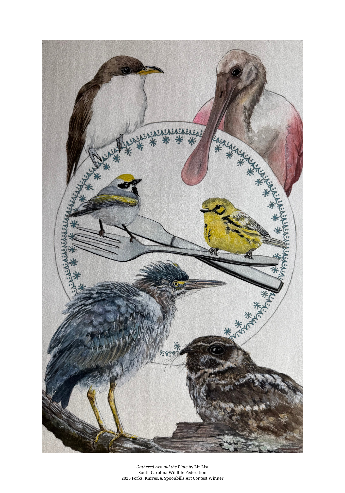 Forks, Knives, & Spoonbills Conservation Dinner at Topsoil Restaurant in Travelers Rest