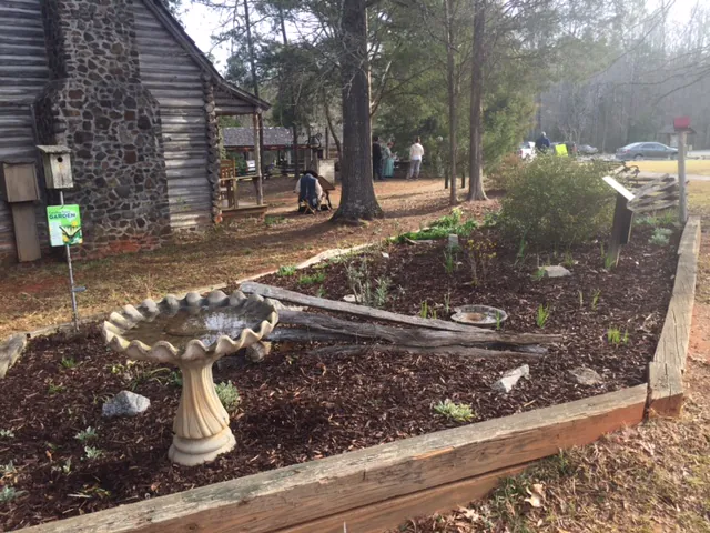 Carolina Fence Garden at Andrew Jackson State Park