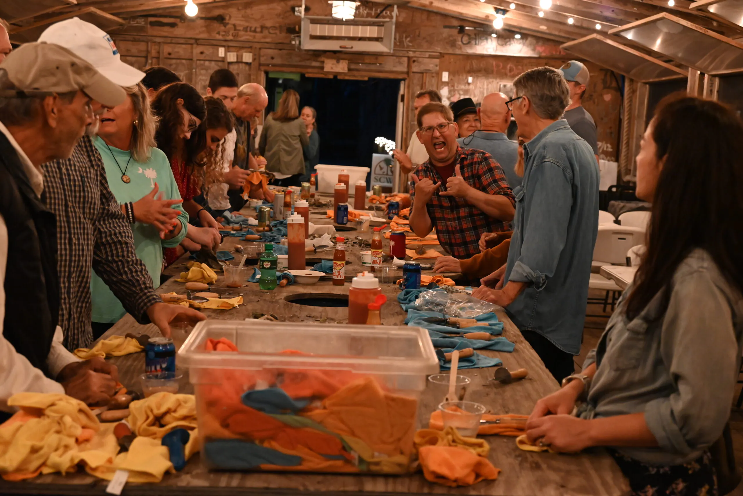 SCWF Oyster Roast Fundraiser at Bowens Island