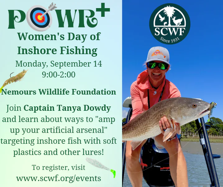 POWR+ Inshore Fishing Day at Nemours Wildlife Foundation